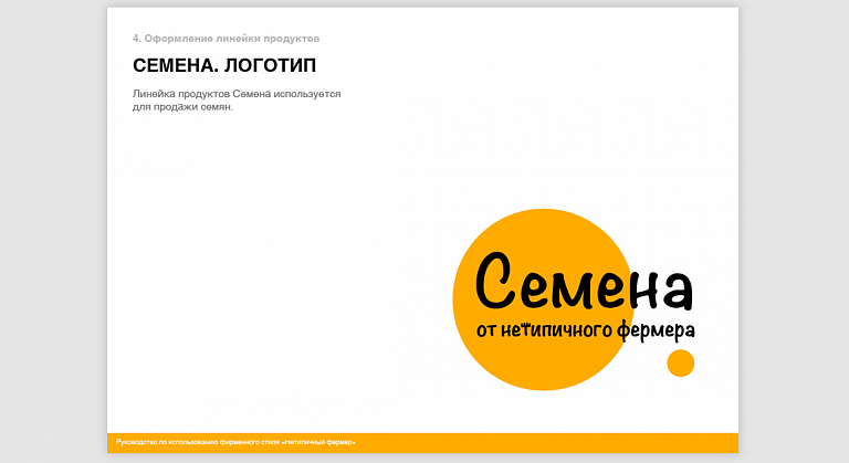 Нетипичный Фермер. Брендбук. Архитектура бренда