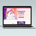 Дженифер Лопес. Landing page